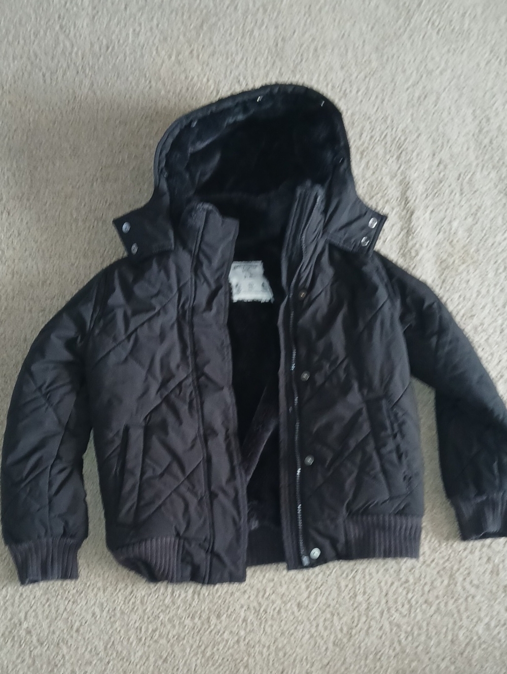 Abercrombie Kids Black Coat